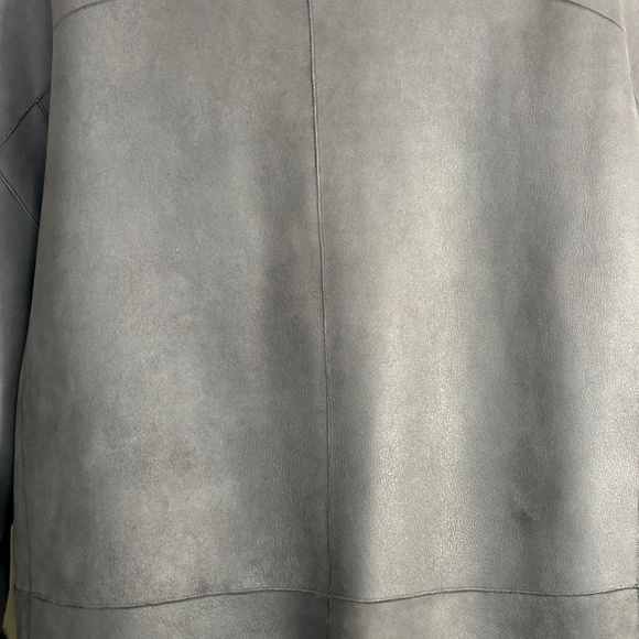 Brunello Cucinelli Reversible Lambskin Textured Fur Coat WOMENS SZ IT 44 / US 8 - Picture 9 of 16